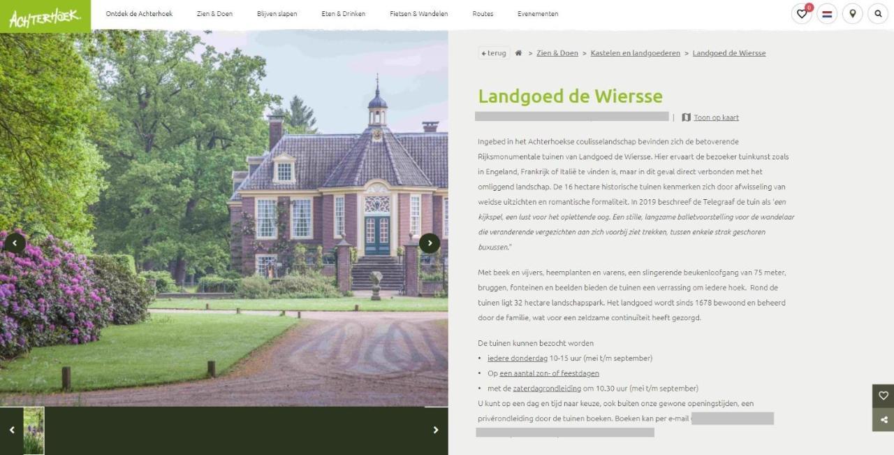 Sfeervol Vakantiehuisje In Bosrijke Omgeving Vorden Eksteriør bilde